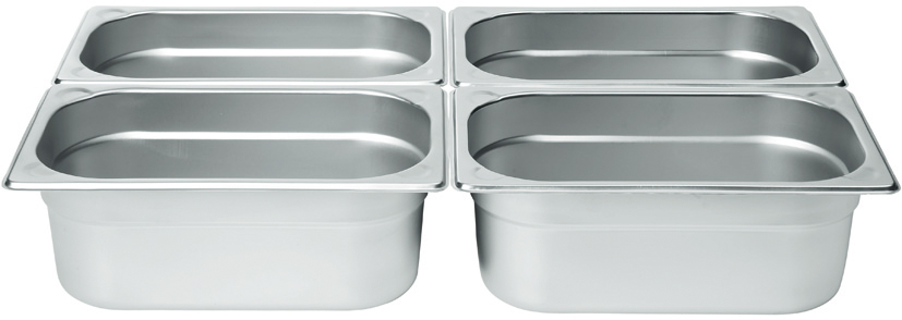 Gastronormbak GN 1/4 265x162x150mm