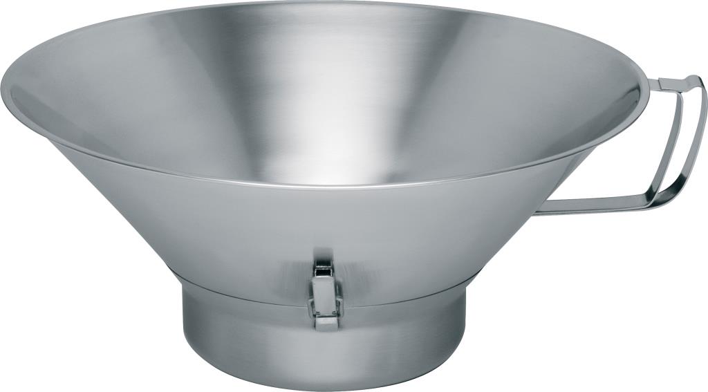 Frituurvergiet RVS Ø41x17cm hoog Frituurvergiet RVS Ø41x17cm hoog