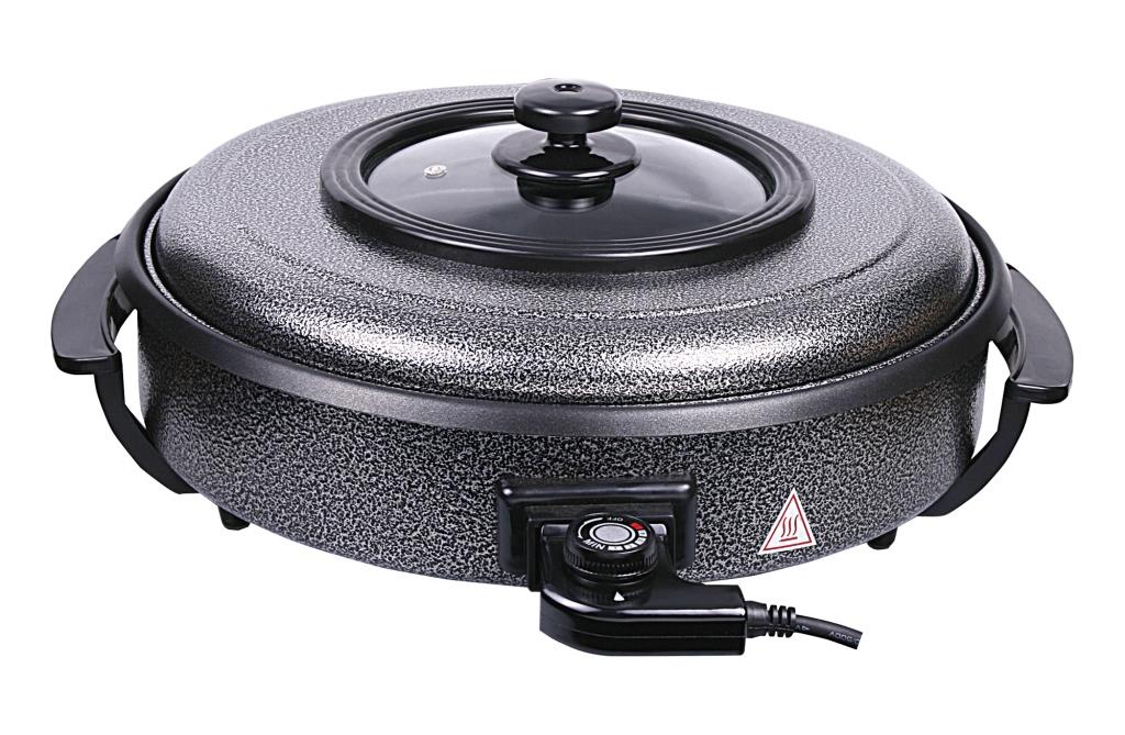 Partypan Electrisch Alu Ø500x190mm Partypan Electrisch Alu Ø500x190mm