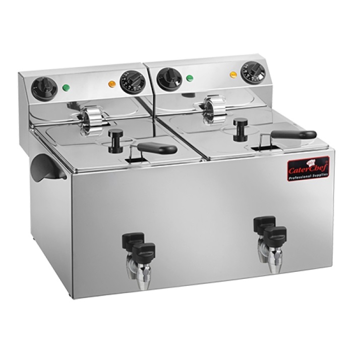 Friteuse 9 + 9 Liter