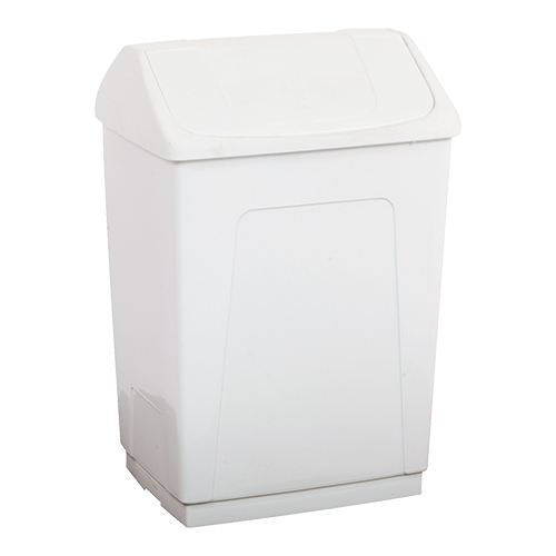 Afvalbak met Tuimeldeksel 55L Wit Afvalbak met Tuimeldeksel 55L Wit