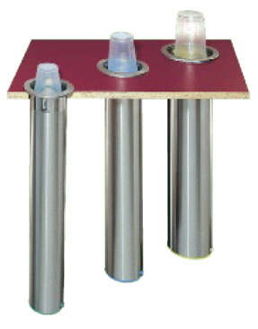 Inbouw Bekerdispenser C3400CH RVS Inbouw Bekerdispenser C3400CH RVS