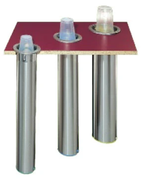 Inbouw Bekerdispenser C3400CH RVS Inbouw Bekerdispenser C3400CH RVS