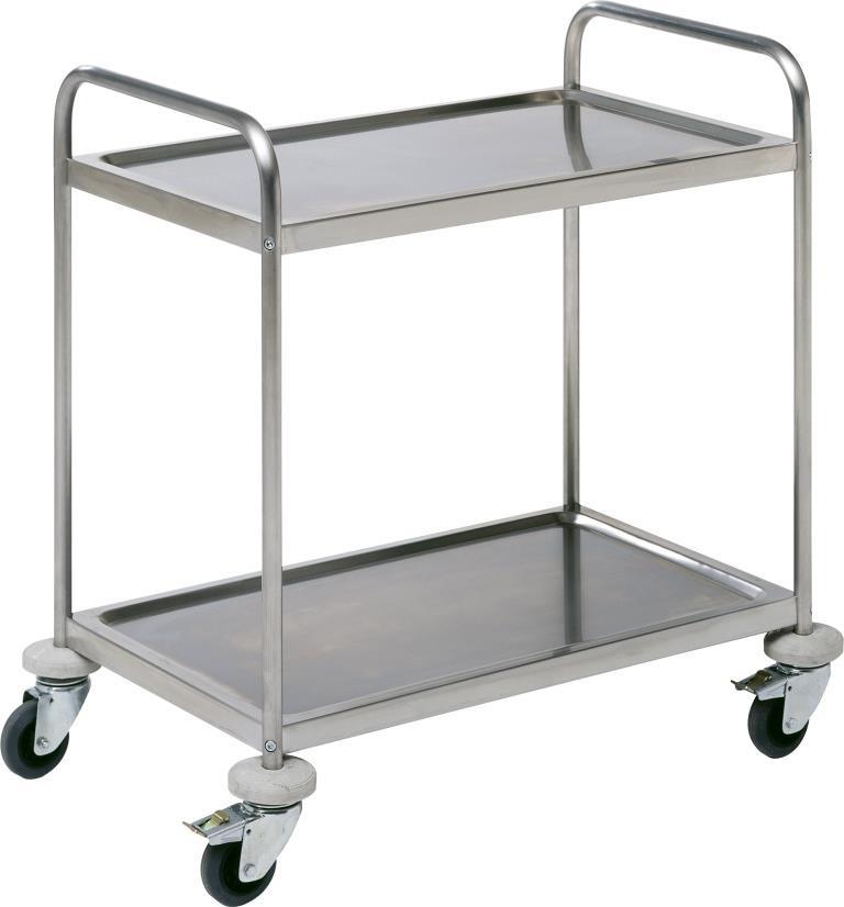 Serveerwagen met 2 niveaus