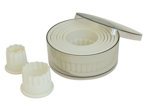 Stekerdoos rond/kartel 9-dlg