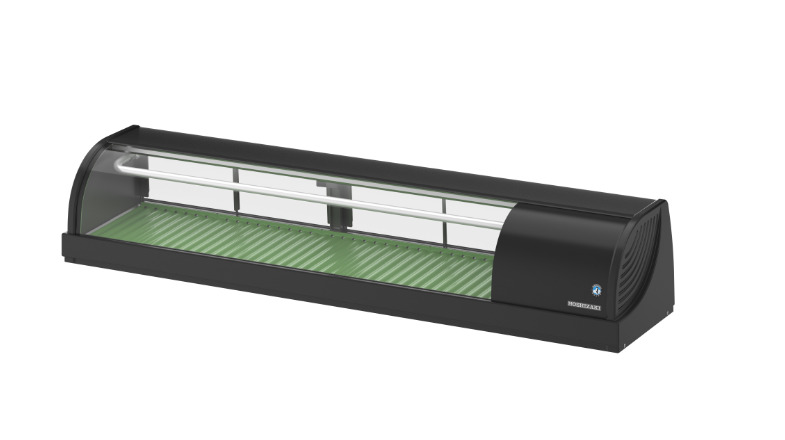 Sushivitrine 150cm compressor recht