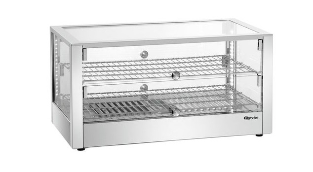 Warmhoudvitrine 2 niveau's