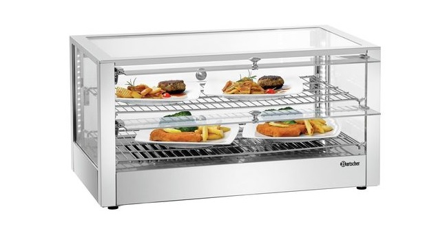 Warmhoudvitrine 2 niveau's Warmhoudvitrine 2 niveau's