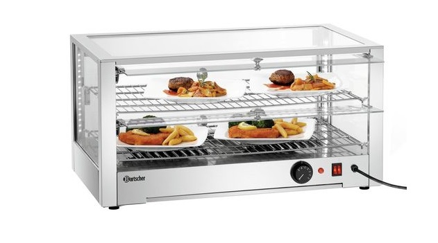 Warmhoudvitrine 2 niveau's Warmhoudvitrine 2 niveau's