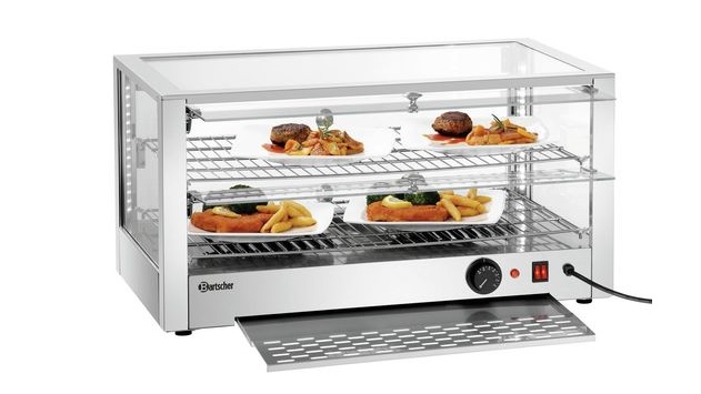 Warmhoudvitrine 2 niveau's Warmhoudvitrine 2 niveau's