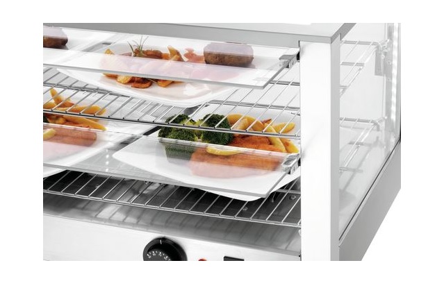 Warmhoudvitrine 2 niveau's Warmhoudvitrine 2 niveau's