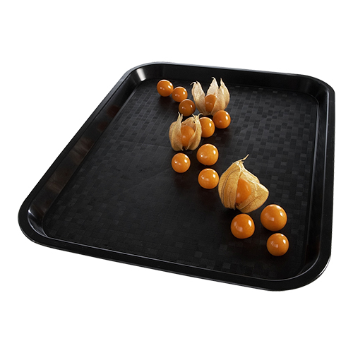 Dienblad Rol-Ex Polyprop Zwart Dienblad Rol-Ex Polyprop Zwart