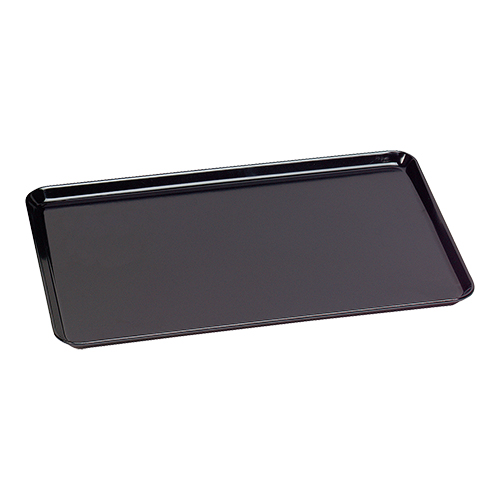 Schotel zwart 190x150x17mm