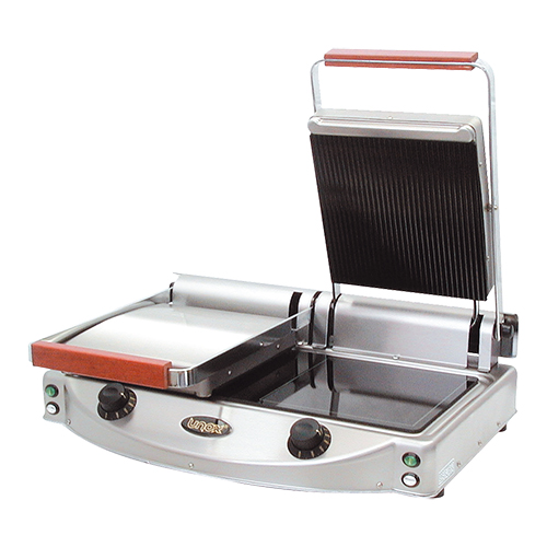 Contactgrill 2 Keram. Glad/Gegroefd