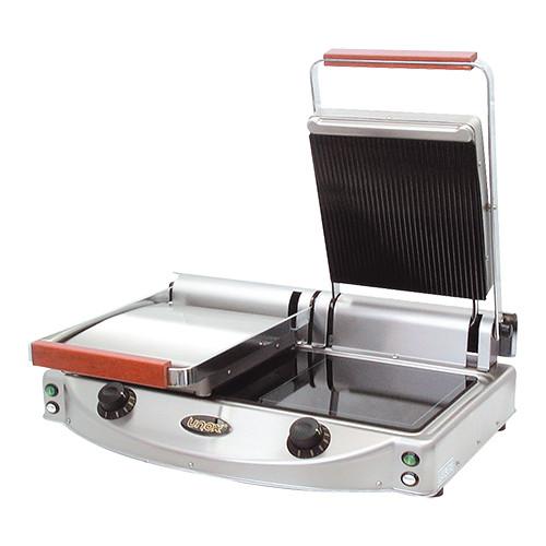 Contactgrill 2 Keram. Glad/Gegroefd