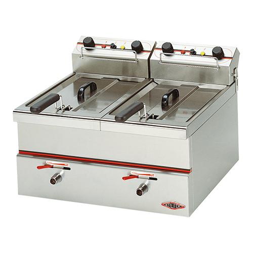 Friteuse ZOAGLI 2x9ltr. Friteuse ZOAGLI 2x9ltr.