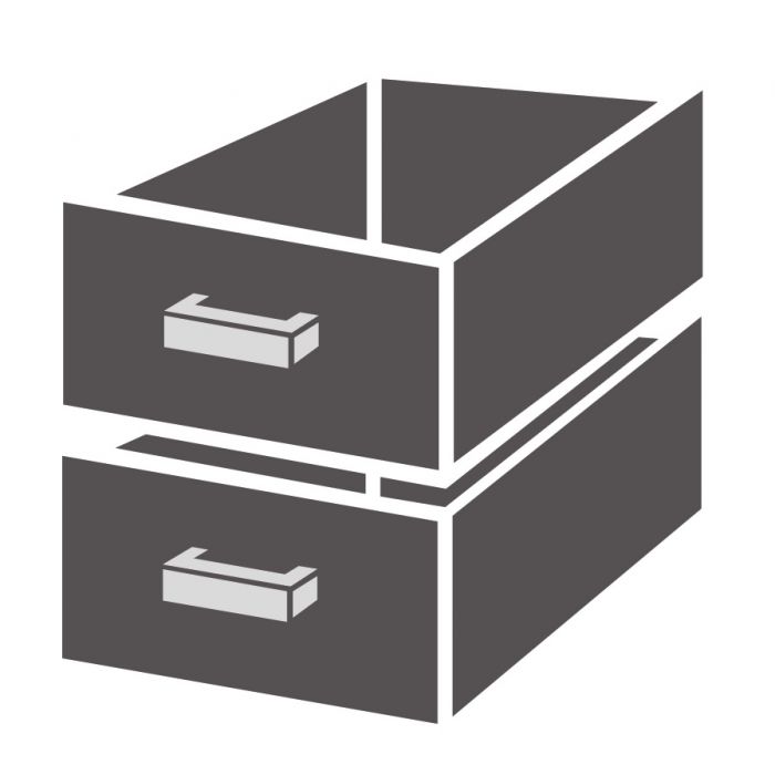 Ladenblok GN-serie tbv Koelwerkbank