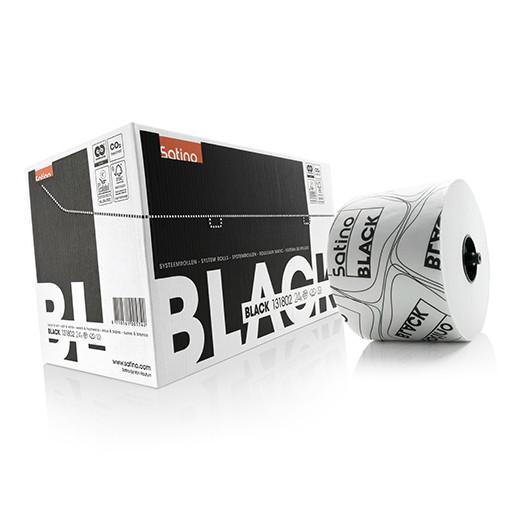 Satino Black Systeemrol 2lgs m/Dop