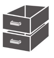 Laden 2x 1/2 GN tbv Koelwerkbank Laden 2x 1/2 GN tbv Koelwerkbank