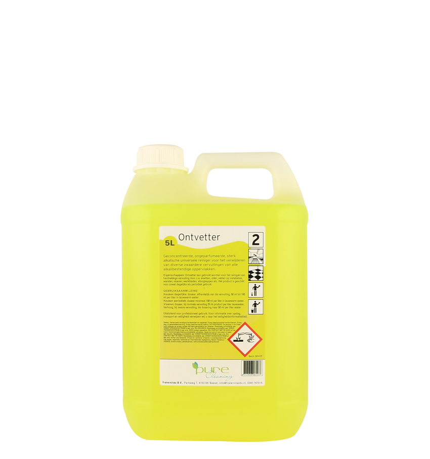 Pure Ontvetter Geconcentreerd 5L Pure Ontvetter Geconcentreerd 5L