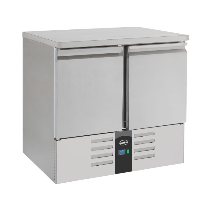 Koelwerkbank 2 deuren 900x700 Koelwerkbank 2 deuren 900x700