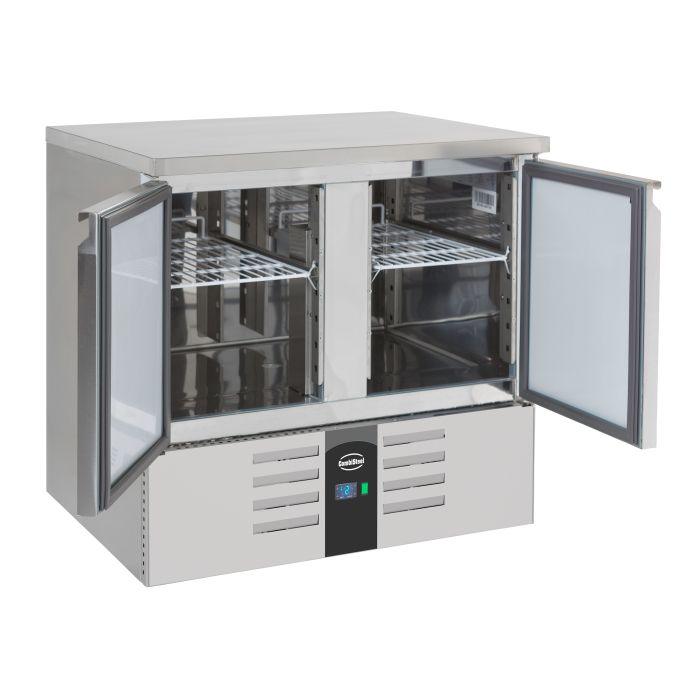 Koelwerkbank 2 deuren 900x700 Koelwerkbank 2 deuren 900x700