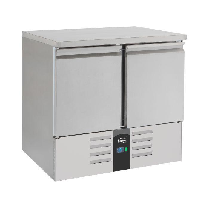 Koelwerkbank 2 deuren 900x700 Koelwerkbank 2 deuren 900x700