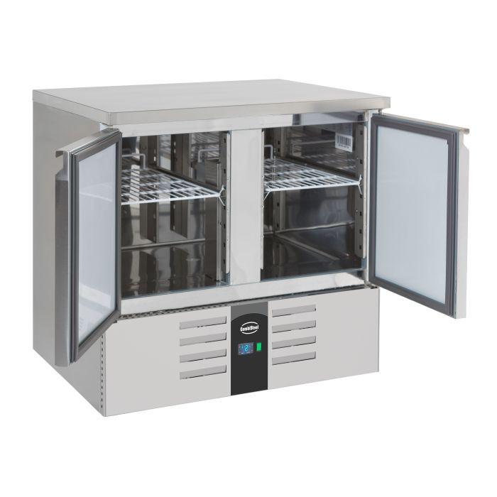 Koelwerkbank 2 deuren 900x700 Koelwerkbank 2 deuren 900x700
