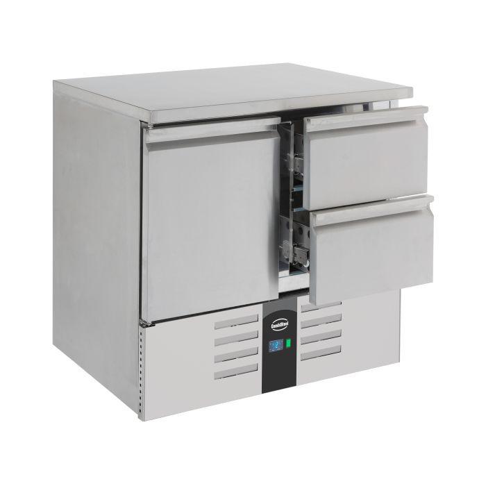 Koelwerkbank 1 deur/2 laden Koelwerkbank 1 deur/2 laden