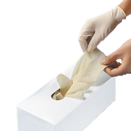 Handschoen Latex Wit S Gepoederd Handschoen Latex Wit S Gepoederd