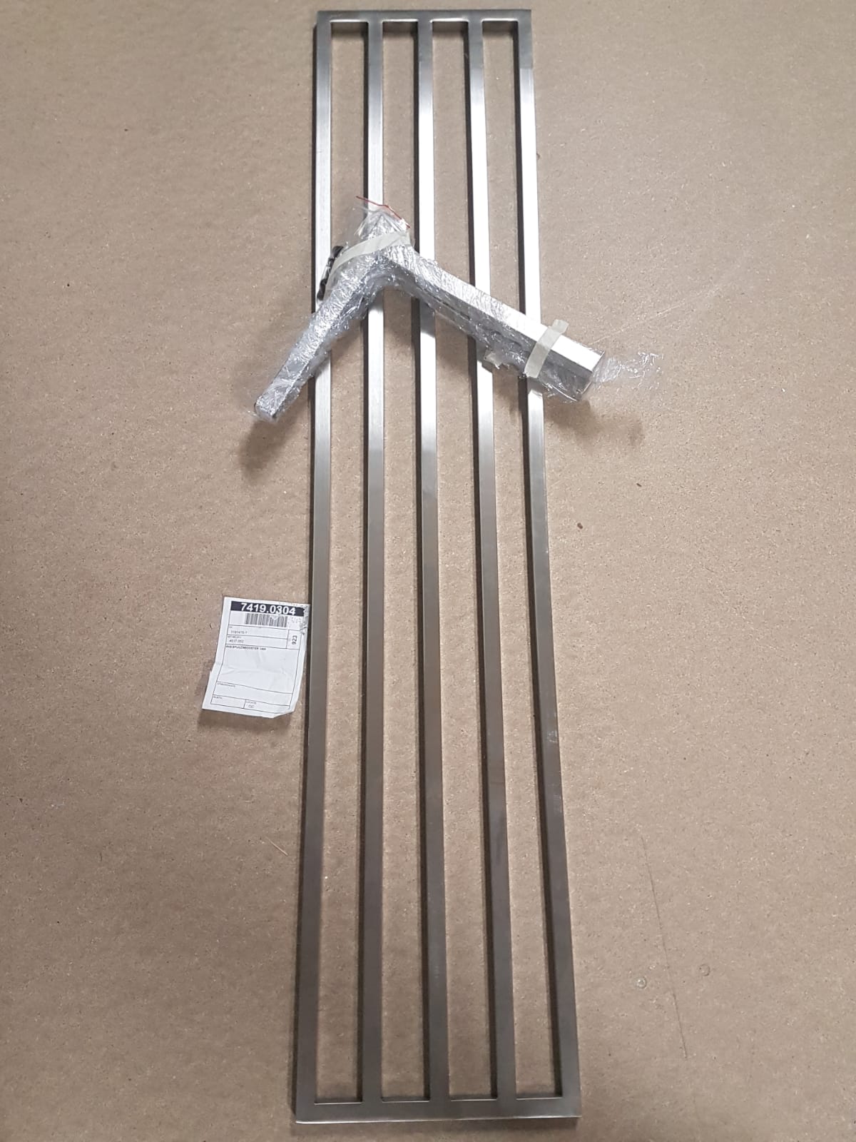 RVS spijlenrooster 1400 RVS spijlenrooster 1400