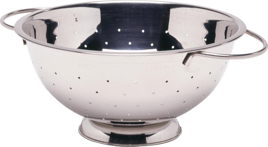 Keukenvergiet RVS M/voet 24x12.5cm
