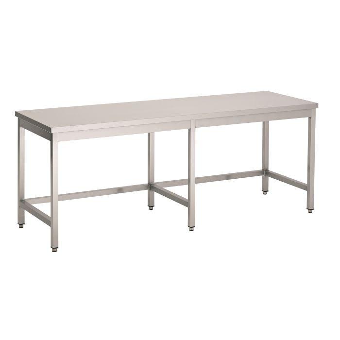 700 Werktafel open onderstel 2300 700 Werktafel open onderstel 2300