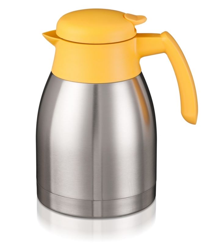 Thermoskan 1,5 Liter geel Thermoskan 1,5 Liter geel
