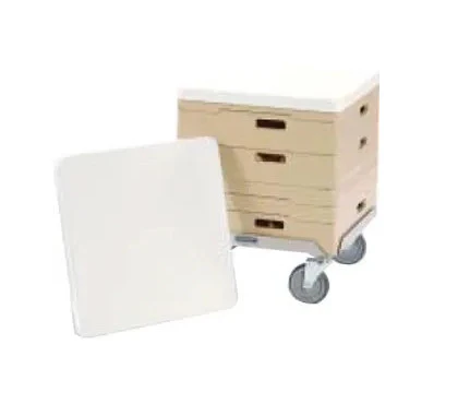 Deksel voor Korven Plastic Wit
