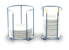 Schotelhouder 3x100mm Groen