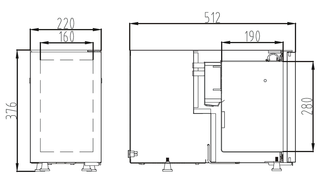 Cappuccino Melkkoeler Cappuccino Melkkoeler