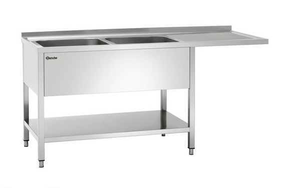 Spoeltafel Bartscher 1800x700x850mm Spoeltafel Bartscher 1800x700x850mm