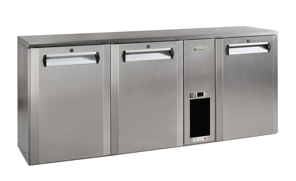 Gamko Flessenkoeling 3drs dicht RVS