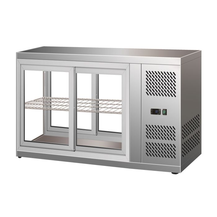 Gebaksvitrine 150 liter