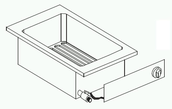 DropInn Elek Friteuse 1 x 10 L DropInn Elek Friteuse 1 x 10 L