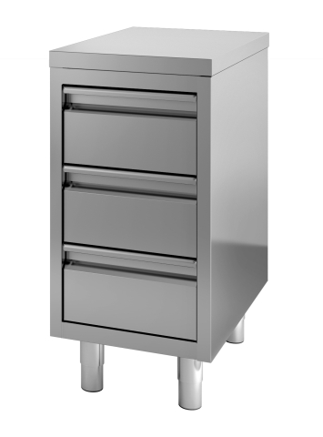 Werktafel met laden 400x700