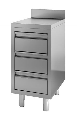 Werktafel met laden opstand 600x700