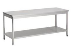 Werktafel met bodemschap 2200x600