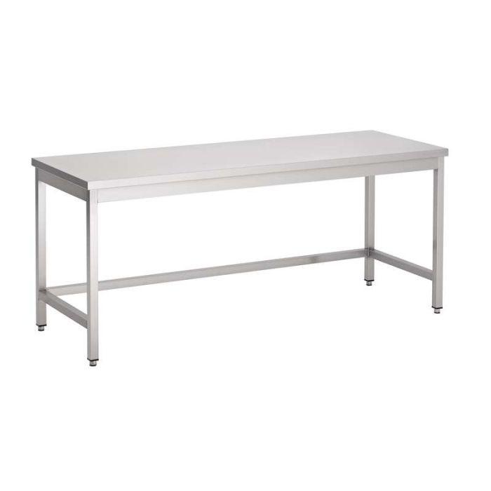 Werktafel open onderstel 1700x600
