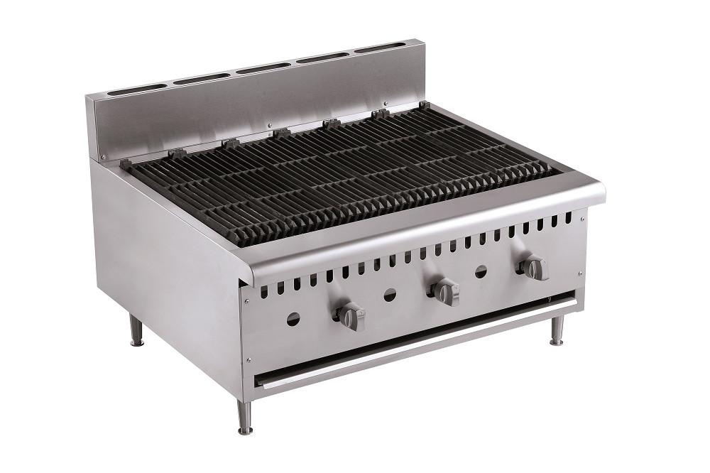 Gas Lavasteengrill 3 branders