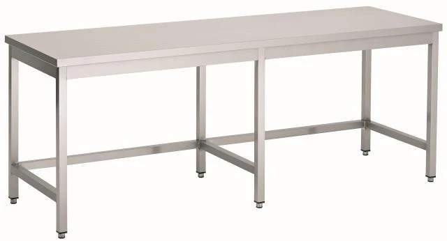 Werktafel open onderstel 2900x700