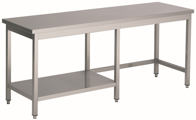 Werktafel 1/2 bodemschap 2100x800