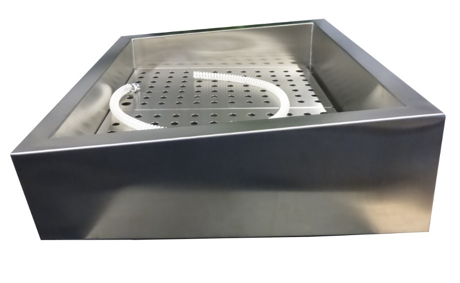 Crushed Ice Bak 4/1 GN Schuin RVS Crushed Ice Bak 4/1 GN Schuin RVS