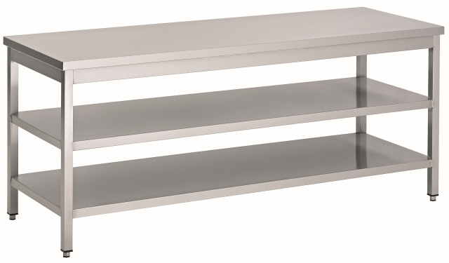 Werktafel 2 bodemschappen 1800x600